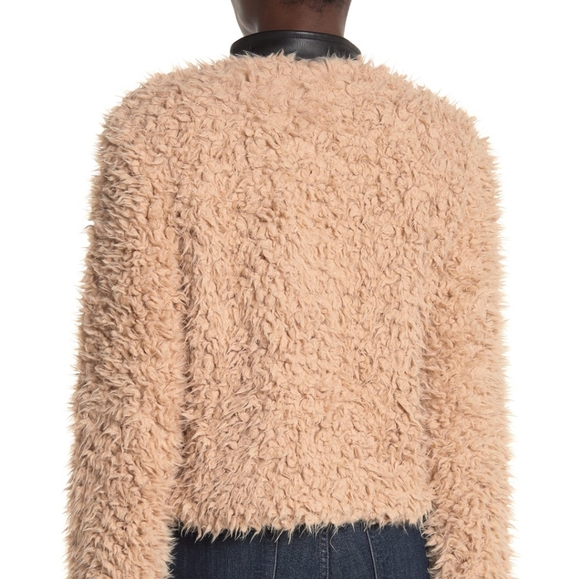 NWT: Super Soft Faux Shearling Jacket - Picture 2 of 3